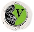 Finders Key Purse Hanger Letter V