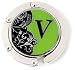 Finders Key Purse Hanger Letter V