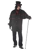 Night Stalker Big and Tall Mens Adult Halloween Costume