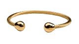 Sabona 31775 Professional Gold Twist Magnetic Bracelet, Extra Large