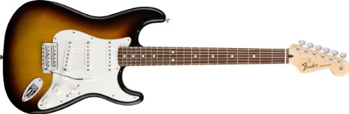 Fender Standard Stratocaster Electric Guitar Brown Sunburst Rosewood Fingerboard