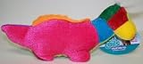 Vo-Toys Velveteen Tiny Tails Dinosaur Plush Dog Toy