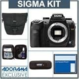 Sigma SD-15 Digital SLR Camera Body Kit, with 8GB SD Memory Card, Camera Case,USB 2.0 Card Reader, Professional Lens Cleaning Kit