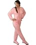 PajamaCity Pink Polar Fleece Adult Footy Pajamas