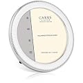 Carrs Silver Bead Circle Photo Frame - 1.5 Inches