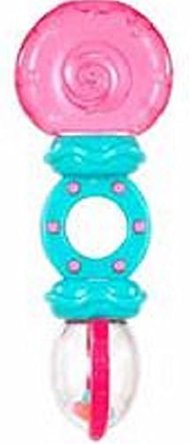 4-piece Baby Girl Assorted Rattles & Teethers Toy Bundle Set