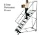 10 Step - 24W Grip Safety Angle Ladder