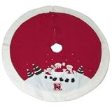 Nebraska Cornhuskers 48 inch Christmas Tree Skirt