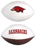 Arkansas Razorbacks Full Size Embroidered Football - COLLEGE ATHLETICS Sports Merchandise