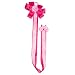 Little Miss Purple Barrette Wall Hanger for Girls' Room - Pink