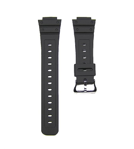 16mm Replacement Black Watch Band Strap fits Casio G Shock DW-5600E - DW-5700 & More