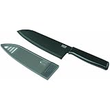 Kuhn Rikon Colori Chef's Knife, 6-Inch, Black