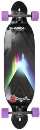 Original Apex 37 Diamond Drop Complete Longboard Skateboard Premium W/ Caliber II Trucks, Sector 9 Skiddles Wheels