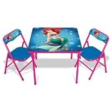 Little Mermaid Activity Table and Chairs Set