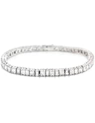 Diamond 18k White Gold Tennis Bracelet