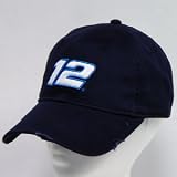 Dark Blue Ryan Newman hat with driver number embroidered on front