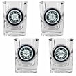 Seattle Mariners 4 Piece Square Shot Glass Set
