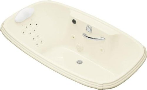 Buy Whirlpool Tub by Kohler - K-1457-RM in Almond (Portrait Showers, Plumbing, Bathtubs Showers & Saunas, Showers, Modules & Installation Kits)
