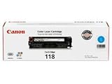 Canon Usa Cartridge 118 Cyan Toner For The Canon Color Image Class Mf8350cdn