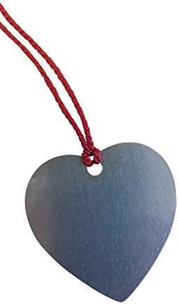 Valentine's Day Gift - Customized Photo Metal Heart - Make into a Keychain, Bookmark, or even Ornament!