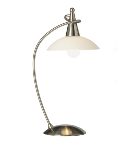 Glass Shade Table Lamp
