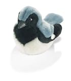 Black-throat Warbler - Audubon Plush Bird (Authentic Bird Sound)
