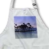 Palm Island - Medium Length Apron With Pouch Pockets 22w X 24l