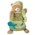Doudou et Compagnie - 1321 - Activit�s d'�veil - Marionnette - Theodore l'ours Poisson - Vert