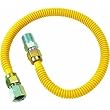 Brass Craft CSSD54-18P 1/2" M.I.P. X 1/2" F.I.P. Stainless Steel Gas Connector
