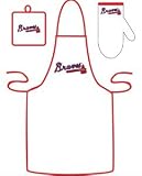 Atlanta Braves Grilling Apron Set