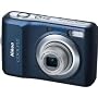 Nikon Coolpix L20 10MP Digital Camera with 3.6 Optical Zoom and 3 inch LCD (Navy Blue)