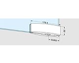 開き戸 建具用 ｱｰｺｽ D26-100-700 スガツネ工業 03028483-001