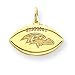 14K Baltimore Ravens Small Logo Cut-Out Football Charm