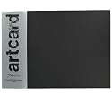 Paperchase 5 Sheets Of A3 Artcard. Black Design