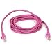 10FT CAT6 Pink Snagless RJ45 M/m Patch Cable