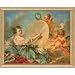 Allegory of Panting Counted Cross-Stitch Leaflet