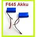 CELRIC RC Hubschrauber MJX F-645 / F-45 7,4V 1500mAh Ersatzakku F645 Akku Original