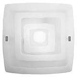 IMAGE OF Eglo  86854A Aero-1,  Nickel/Frosted, Opal 4-Light Ceiling Light Fixture