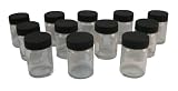 Badger Air-Brush Co. 50-0052B 3/4-Ounce Jar and Cover, Box of 12