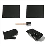 5 Piece Black Bakeware / Utensil Set
