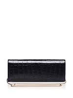 Elena Blanca Clutch (Negro)