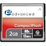 Centon 80X CF Type 1 - 2 GB Flash Card 2GBACF80X (Silver)