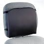 Kensington 82025 Memory Foam Backrest, 14-1/4w x 1-3/4d x 13-1/4h, Black