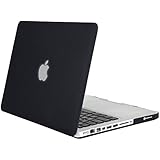 MacBook Pro 15" Case, Mosiso Black 15-inch Soft-Touch Plastic Hard Case Cover for MacBook Pro 15.4" (Model A1286) Aluminum Unibody with CD-ROM Drive (BLACK)