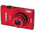 Canon IXUS 125 HS Digital Camera - Red (16.1MP, 5x Optical Zoom) 3.0 inch LCD