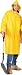35mm PVC Knee Length Yellow Raincoat, Size 4x-large