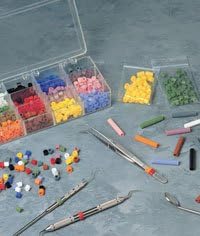 VSTS Silitone Color Bands Refill Green 50 Per Box by Miltex-Integra Miltex -P...