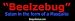 All Products : Beelzebug, Satan in the form of a Mosquito - Refrigerator Magnets 7x2 in