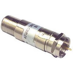 Cable TV In-line Voltage Blocking Coupler