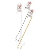 NOVELTY MANUFACTURING CO NO NAIL WREATH HANGER BRASS Part No 705231  Catalog Category: GARDEN SUPPLIES HOLIDAY SPEC OCCAS